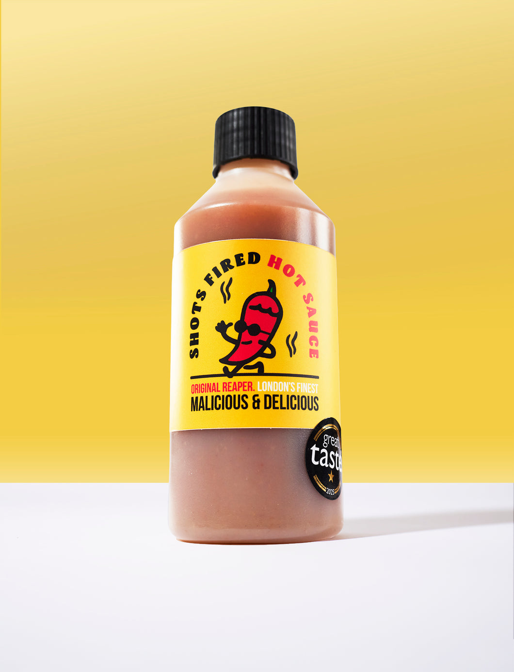 Shots Fired Hot Sauce: 250ml Bottle