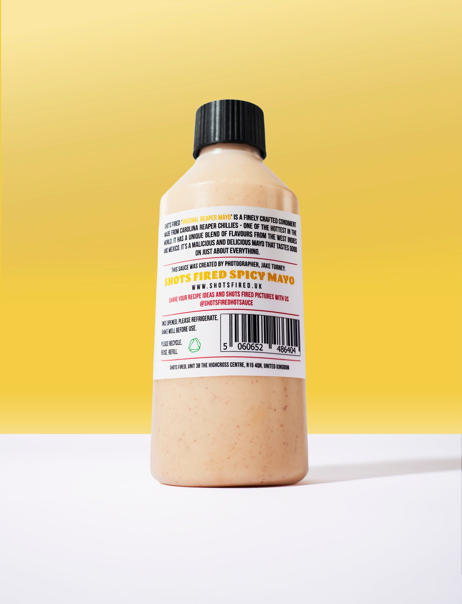 Shots Fired Spicy Mayo: 250ml Bottle